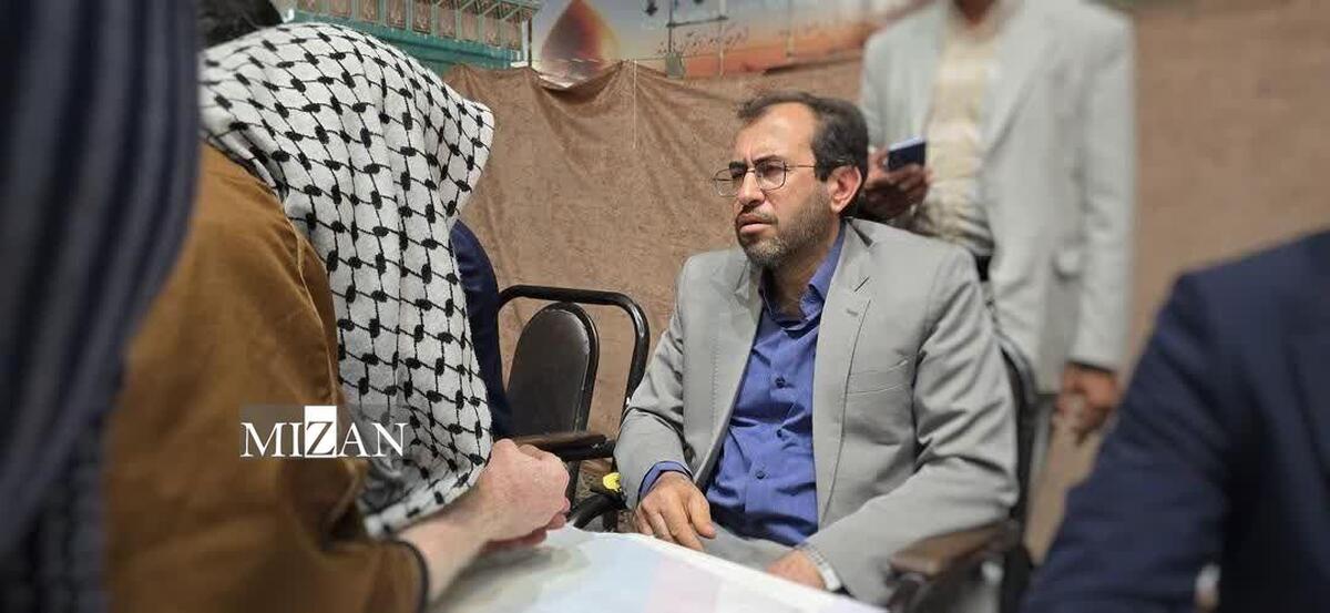 میز خدمت دادگستری خوزستان در نماز جمعه اهواز برگزار شد میز خدمت دادگستری خوزستان در نماز جمعه اهواز برگزار شد